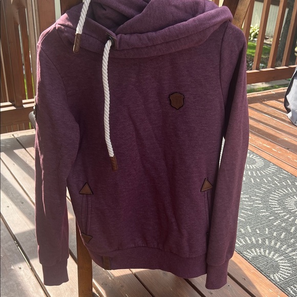 Naketano Women's Plum Cowl Neck Sweater. Lightly used - Picture 1 of 2
